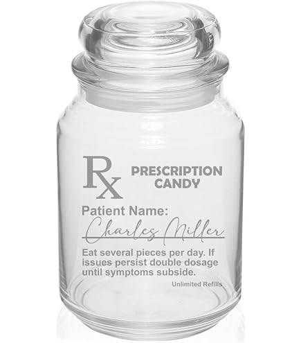 Amazon.com: 26 oz Glass Candy Jar Gift Heart Anatomy Anatomical